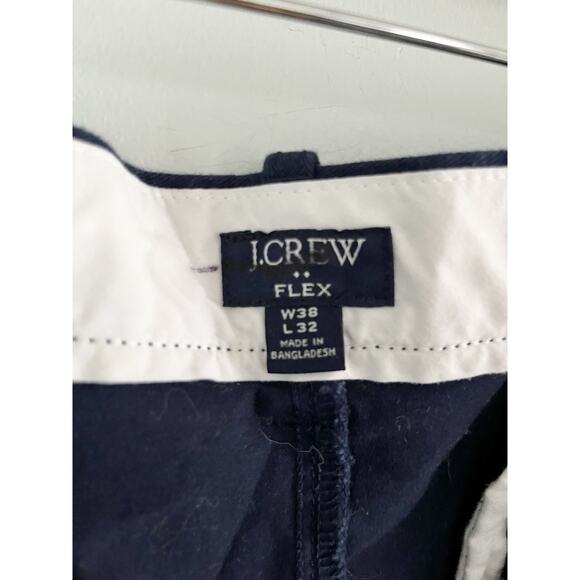 J Crew Factory | NWOT | Men's Straight-fit flex chino pant in Navy | Sz 38/32 - Picture 6 of 10